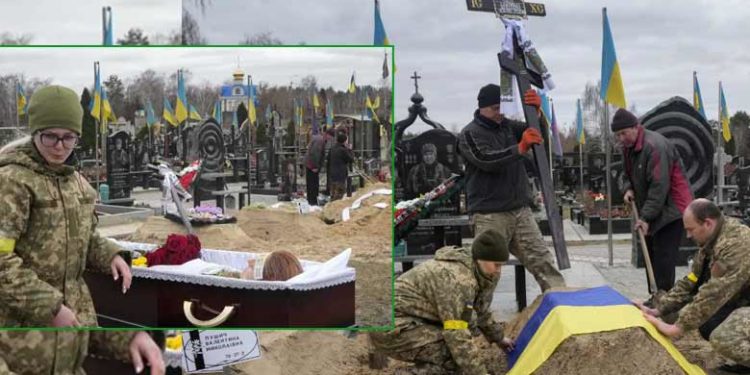 പരിക്കേറ്റവർക്ക് ആശ്വാസമായെത്തിയിരുന്ന ‘റൊമാഷ്ക’ ഇനിയില്ല; ഒടുവിൽ വാലന്റീനയും വെടിയേറ്റു മരിച്ചുവീണു