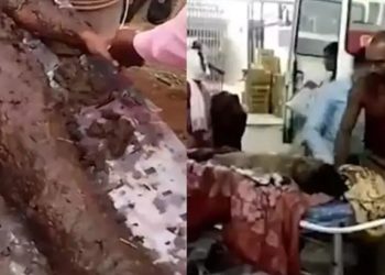 ഇടിമിന്നലേറ്റതിന് ചാണകത്തില്‍ പൊതിഞ്ഞ് ചികിത്സ; ഗുരുതരാവസ്ഥയിലായ യുവാവിന് ജീവന്‍ നഷ്ടമായി