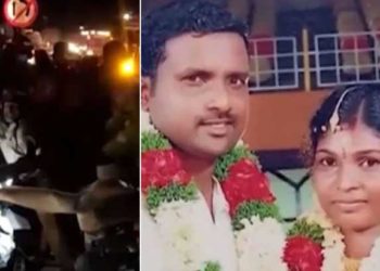 മഴയിൽ ഇന്നോവ കാറിന്റെ ടയർ തെന്നി, മറ്റൊരു കാറിലേക്ക് ഇടിച്ചുകയറി; ദമ്പതിമാർക്ക് ദാരുണമരണം; മൂന്നുവയസുകാരി മകൾ ഗുരുതരാവസ്ഥയിൽ മെഡിക്കൽ കോളേജിൽ