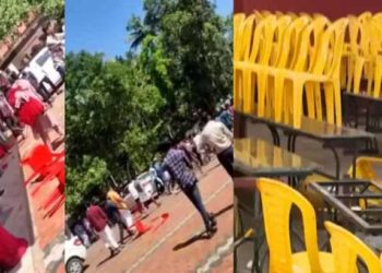 ഹരിപ്പാട് ഓഡിറ്റോറിയത്തിലെ ‘പപ്പടത്തല്ല്’; ഉടമയ്ക്ക് നഷ്ടം ഒന്നര ലക്ഷം; നഷ്ടപരിഹാരം നൽകില്ലെന്ന് ചെറുക്കൻ വീട്ടുകാർ; വധുവിന്റെ വീട്ടുകാർ പോലീസ് സ്റ്റേഷനിൽ