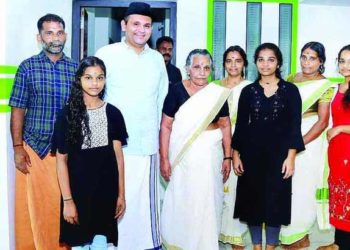 ഓണസമ്മാനമായി കല്യാണി അമ്മയ്ക്കും കുടുംബത്തിനും മുസ്ലിം ലീഗിന്റെ ബൈത്തുറഹ്മ; നന്മയ്ക്ക് കൈയ്യടി