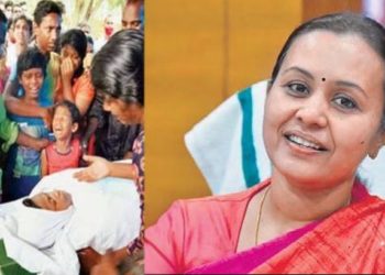ഭാര്യയെ കൊന്ന് ഭര്‍ത്താവ് ആത്മഹത്യ ചെയ്തു: അനാഥരായ പറക്കമുറ്റാത്ത  കുട്ടികള്‍ക്ക് കൈത്താങ്ങായി മന്ത്രി വീണാ ജോര്‍ജ്