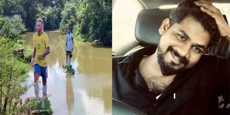 വെല്ലുവിളി എങ്കിൽ വെല്ലുവിളി! ആ കട്ട് ഔട്ടുകൾ 3 ദിവസങ്ങളിൽ പെരുമന വലിച്ചെറിഞ്ഞിരിക്കും; മെസി,നെയ്മർ ആരാധകരോട് അഡ്വ. ശ്രീജിത്ത് പെരുമന