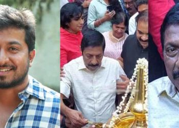 കുറുക്കനിലൂടെ തിരിച്ചുവരവിനൊരുങ്ങി ശ്രീനിവാസന്‍; വിനീതിന്റെ കെെപിടിച്ച് ലൊക്കേഷനിൽ