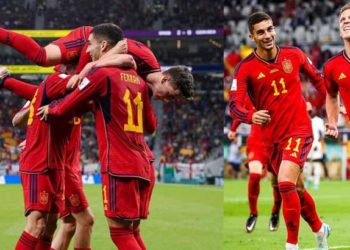 മഴവില്ലഴകില്‍ സമ്പൂര്‍ണ ആധിപത്യം! കോസ്റ്ററിക്കയെ സെവന്‍അപ്പ് കുടിപ്പിച്ച് സ്‌പെയിന്‍; പന്ത് തൊടാനാകാതെ എതിരാളികള്‍