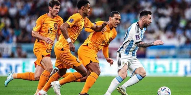 അവസാന സെക്കൻ്റുവരെ ആവേശം! നെതർലാൻഡ്സിനെയും പെനൽറ്റി ഷൂട്ട്ഔട്ടിനെയും  കടന്ന് അര്‍ജന്റീന; ഇനി കളി സെമിയില്‍