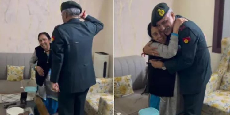 35 വര്‍ഷം രാജ്യത്തെ സേവിച്ചു: വിരമിക്കുന്നതിന് തൊട്ടുമുമ്പ് അവസാന സല്ല്യൂട്ട് അമ്മയ്ക്ക് നല്‍കാന്‍ കിലോമീറ്ററുകള്‍ താണ്ടി സൈനികന്‍