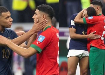 ‘നീ വിഷമിക്കരുത് ബ്രോ, നീ സൃഷ്ടിച്ചത് ചരിത്രം’! എല്ലാവരും നിങ്ങളെ ഓര്‍ത്ത് അഭിമാനിക്കുന്നു; ലോകത്തിന്റെ കണ്ണ് നിറച്ച് എംബാപ്പെ-ഹക്കിമി സൗഹൃദം