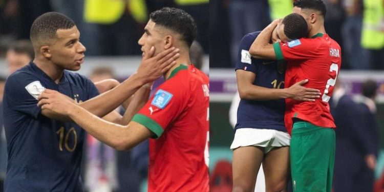 ‘നീ വിഷമിക്കരുത് ബ്രോ, നീ സൃഷ്ടിച്ചത് ചരിത്രം’! എല്ലാവരും നിങ്ങളെ ഓര്ത്ത് അഭിമാനിക്കുന്നു; ലോകത്തിന്റെ കണ്ണ് നിറച്ച് എംബാപ്പെ-ഹക്കിമി സൗഹൃദം