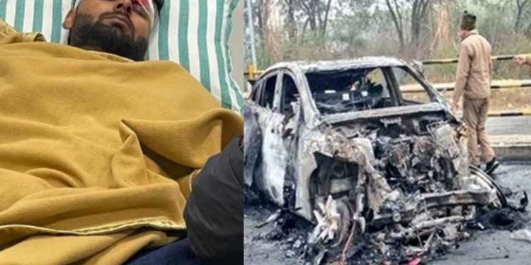 കാറപകടത്തില്‍ പെട്ട ഋഷഭ് പന്ത് അപകടനില തരണം ചെയ്തു; ഡിവൈഡറിലിടിച്ച് കാര്‍ നിമിഷ നേരം കൊണ്ട് തീ ഗോളമായി; താരത്തിന്റെ രക്ഷ അത്ഭുതകരം; വീഡിയോ