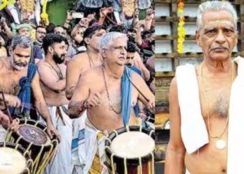 ഇലഞ്ഞിത്തറമേളം പ്രമാണിയായി പെരുവനം കുട്ടന് മാരാര് അല്ല: പ്രമാണി സ്ഥാനത്ത് ഇത്തവണ അനിയന് മാരാര്