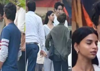 വെല്ലുവിളി ഏറ്റെടുത്ത് ഷാരൂഖ് ഖാന്‍: കുടുംബത്തോടൊപ്പം ഒന്നിച്ചെത്തി പഠാന്‍ കണ്ട് താരം