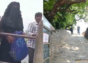 ഹിജാബ് അഴിച്ചുമാറ്റാതെ കോട്ടയിൽ കയറ്റില്ല; യുവതിയെ തടഞ്ഞ് വീഡിയോ പകർത്തി പ്രചരിപ്പിച്ചു; ഏഴ് പേർ അറസ്റ്റിൽ
