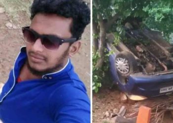 സഹോദരിയുടെ മരണവാർത്തയറിഞ്ഞു തിരിച്ചു; കാറിൽ കണ്ടയ്‌നർ ലോറിയിടിച്ച് യുവാവിന് ദാരുണമരണം