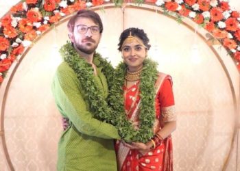 ഇറ്റലി ടു പട്ടാമ്പി പ്രണയം സഫലം: വീണയെ താലിചാര്ത്തി ജീവിതസഖിയാക്കി ഇറ്റലിക്കാരന്