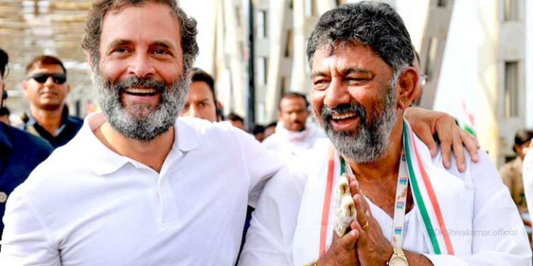 ഡികെ മാജിക്! ഇഡിയും ബിജെപിയും വേട്ടയാടിയിട്ടും തളരാതെ ഡികെ; കർണാടകയിൽ ‘കൈ’പിടിച്ചുയർത്തിയത് ഡികെ ശിവകുമാറിന്റെ തന്ത്രം