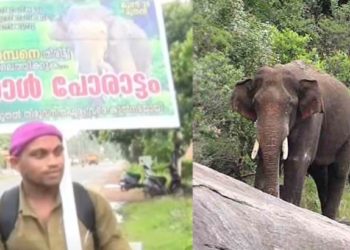 അരിക്കൊമ്പനെ ചിന്നക്കനാലില്‍ തിരിച്ചെത്തിക്കണം: മഞ്ചേശ്വരം മുതല്‍ തിരുവനന്തപുരം സെക്രട്ടറിയേറ്റ് വരെ കാല്‍നടയാത്ര തുടങ്ങി രേവന്ദ്