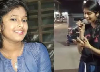 കൈക്കുഞ്ഞുമായി തെരുവില്‍ പാട്ടുപാടി ഉപജീവനം: തൊണ്ട ഇടറിയപ്പോള്‍ സഹായമായെത്തി, മൈക്ക് വാങ്ങി പാടി സഹായിച്ച് പത്താംക്ലാസ്സുകാരി ആതിര