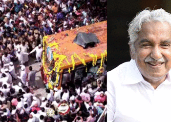 പുതുപള്ളിയിലേക്ക് അവസാനമായി കുഞ്ഞൂഞ്ഞെത്തി, യാത്രാമൊഴി ചൊല്ലിത്തീരാതെ ജനം! സംസ്‌കാരം രാത്രിയിലേക്ക് മാറ്റി
