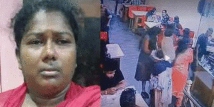 പട്ടാപ്പകല് കുട്ടിയുടെ കാലിലെ പാദസരം മോഷ്ടിച്ചു; യുവതിയെ കൈയ്യോടെ പൊക്കി പോലീസ്! സിസിടിവി ദൃശ്യങ്ങള് പുറത്ത്