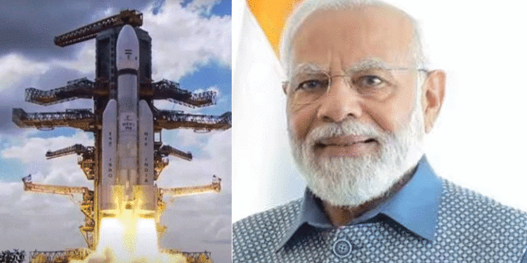 ‘ചന്ദ്രയാന്‍ 3 രാജ്യത്തിന്റെ ബഹിരാകാശ ചരിത്രത്തിലെ പുതിയ അധ്യായം’ ; അഭിനന്ദിച്ച് പ്രധാനമന്ത്രി