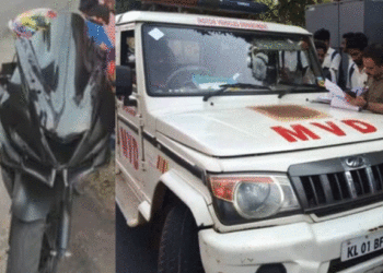 നമ്പര്‍ പ്ലേറ്റില്ലാത്ത ബൈക്കില്‍ കറങ്ങി നടന്ന് 17 കാരന്‍; വാഹന ഉടമയായ സഹോദരന് പിഴ ചുമത്തി കോടതി
