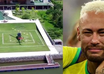 നിയമം ലംഘിച്ച് ആഡംബര ഭവനത്തിൽ കൃത്രിമ തടാകം നിർമിച്ചു, പുഴ വഴി തിരിച്ചുവിട്ടു; നെയ്മർക്ക് 27 കോടിയുടെ വൻതുക പിഴയിട്ട് ടൗൺ കൗൺസിൽ