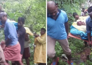 ഭക്ഷണം പാകം ചെയ്യുന്നതിനിടെ പൊള്ളലേറ്റു; ആദിവാസി യുവതിയെ റോഡില്‍ എത്തിച്ചത് 4 കിലോമീറ്റര്‍ സ്ട്രക്ച്ചറില്‍ ചുമന്ന്