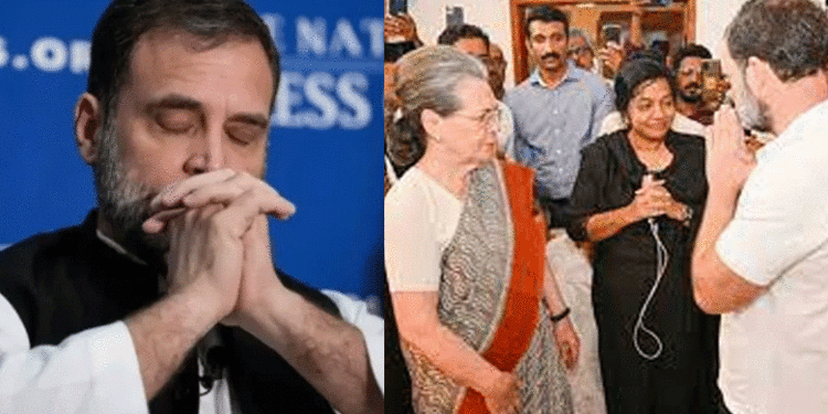 ‘നഷ്ടമായത് ജനകീയ അടിത്തറയുള്ള നേതാവിനെ’ ; ഉമ്മന്‍ചാണ്ടിയുടെ  കുടുംബത്തെ ചേര്‍ത്തുപിടിച്ച് രാഹുലും സോണിയയും