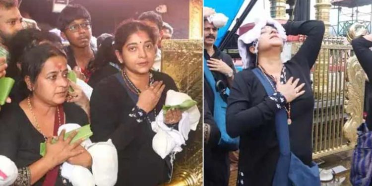 ഏറെ നാളത്തെ ആഗ്രഹം; കാത്തിരുന്ന് അയ്യനെ തൊഴുത് നടി സിത്താര; ചിത്രങ്ങൾ വൈറൽ