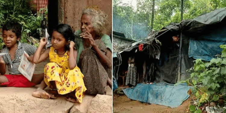 നിലംപൊത്താറായ കൂര, 10 കുടുംബങ്ങള്‍ക്ക് രണ്ട് കക്കൂസ്, ഒരു കിണര്‍!  നാക്കിലമ്പാട് ആദിവാസി കോളനിയിലുള്ളവരുടെ ജീവിതം ദുരിതത്തില്‍