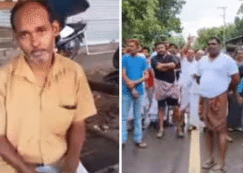 റോഡിലെ വെള്ളക്കെട്ടില്‍ ഓട്ടോ മറിഞ്ഞ് ഡ്രൈവര്‍ക്ക് ദാരുണാന്ത്യം; പ്രതിഷേധവുമായി നാട്ടുകര്‍, സംഭവം മലപ്പുറത്ത്