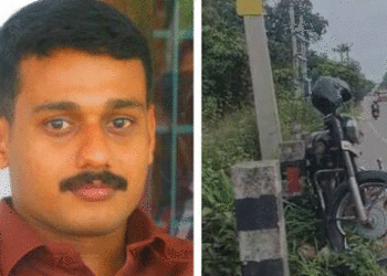 വടകരയില് ലോറിയും ബൈക്കും കൂട്ടിയിടിച്ചു, അവധിക്കു നാട്ടില് വന്ന സൈനികന് ദാരുണാന്ത്യം