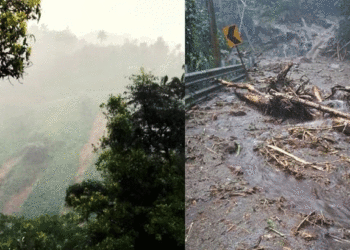 കോട്ടയത്ത് കനത്ത മഴ; വെള്ളാനിയില്‍ ഉരുള്‍പൊട്ടല്‍, വാഗമണ്‍ റോഡില്‍ മണ്ണിടിച്ചില്‍