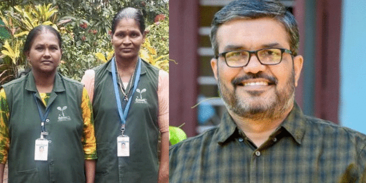 ഹരിതകര്‍മ്മ സേന അംഗങ്ങള്‍ക്ക് മാലിന്യത്തില്‍ നിന്ന് കിട്ടിയത് 10 പവന്‍; ഉടമയെ കണ്ടെത്തി തിരിച്ചുനല്‍കി രാധയും ഷൈബയും, അഭിനന്ദിച്ച് മന്ത്രി എംബി രാജേഷ്