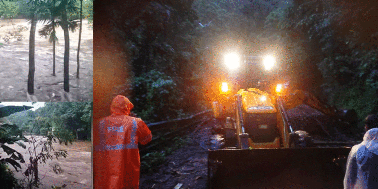കോട്ടയത്ത് കനത്ത മഴ തുടരുന്നു, ഗതാഗതം നിരോധിച്ചു, മലയോര മേഖലയിലേക്കുള്ള യാത്രകള്‍ ഒഴിവാക്കണമെന്ന് ജില്ലാകളക്ടര്‍