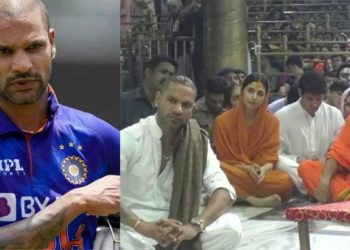 ടീമിലേക്ക് പരിഗണിക്കാതിരുന്നത് ഞെട്ടിച്ചു; എന്നാലും ഇന്ത്യയ്ക്കായി പ്രാർത്ഥിക്കും; ലോകകപ്പ് വിജയത്തിനായി ക്ഷേത്രദർശനം നടത്തി ശിഖർ ധവാൻ, ഒപ്പം അക്ഷയ് കുമാറും