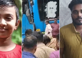 അമ്മയ്‌ക്കൊപ്പം സ്‌കൂട്ടറില്‍ യാത്ര ചെയ്ത 10വയസ്സുകാരന്‍ ബസ് ഇടിച്ച് മരിച്ചു, അപകട കാരണം ബസിന്റെ അമിത വേഗത, ഡ്രൈവര്‍ അറസ്റ്റില്‍
