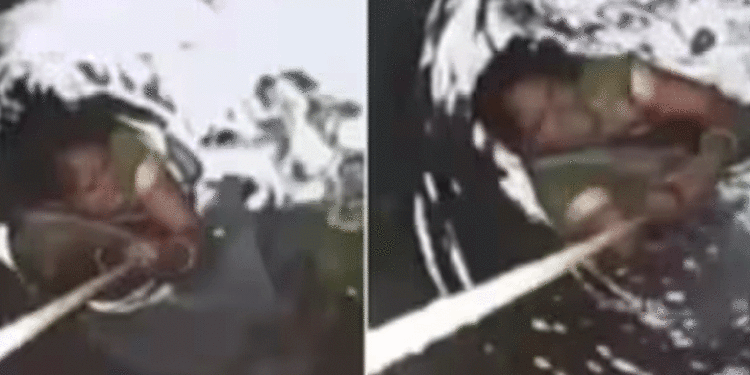 സ്ത്രീധനം ആവശ്യപ്പെട്ട് ഭാര്യയെ കയറില്‍ കെട്ടിത്തൂക്കി കിണറ്റില്‍ താഴ്ത്തി, 2 മണിക്കൂര്‍ കയറില്‍ തൂങ്ങി യുവതി! അറസ്റ്റ്, വീഡിയോ