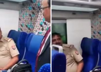 വന്ദേ ഭാരത് ട്രെയിനില് പോലീസുകാരന്റെ ഓസിയടി; ചോദ്യം ചെയ്ത ടിടിഇയോട് തട്ടിക്കയറി പോലീസുകാരന്; വീഡിയോ എടുത്ത് സഹയാത്രക്കാര്