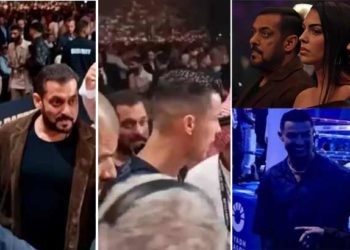 സല്‍മാന്‍ ഖാനെ മൈന്‍ഡ് ചെയ്യാതെ മറ്റുള്ളവര്‍ക്കൊപ്പം ചിരിച്ച് കളിച്ച് ക്രിസ്റ്റ്യാനോ; ഒടുവില് ട്രോളന്മാര്‍ക്ക് വിശ്രമം; സല്ലുവിനൊപ്പം സൗഹൃദം പങ്കിടുന്ന ചിത്രമെത്തി!