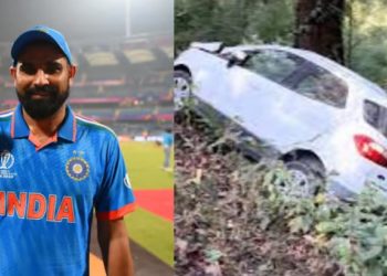 വാഹനാപകടത്തില്‍പ്പെട്ടയാളുടെ ജീവന്‍ രക്ഷകനായി: ജീവിതത്തിലും ഹീറോയായി മുഹമ്മദ് ഷമി