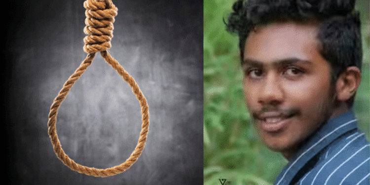 എഞ്ചിനീയറിംഗ് വിദ്യാര്‍ത്ഥിയെ കോളേജ് ഹോസ്റ്റലില്‍ തൂങ്ങി മരിച്ച  നിലയില്‍ കണ്ടെത്തി