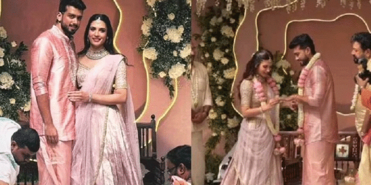 പ്രണയ സാഫല്യം; കാളിദാസ് ജയറാം- തരിണി കലിംഗരായര് വിവാഹനിശ്ചയം കഴിഞ്ഞു