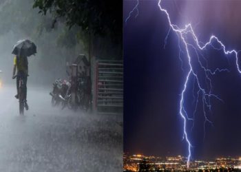 മധ്യ-തെക്കന്‍ കേരളത്തില്‍ ഇടിമിന്നലോടുകൂടിയ പെരുമഴ, ഒമ്പത് ജില്ലകളില്‍ യെല്ലോ അലേര്‍ട്ട്