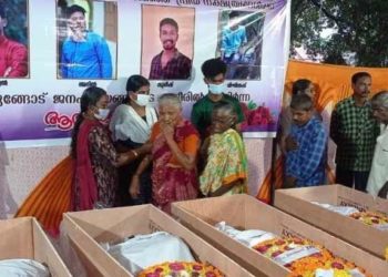 കാശ്മീരിൽ അപകടം: നാല് പേരുടെയും മൃതദേഹങ്ങൾ നാട്ടിലെത്തിച്ചു; അവസാനമായി നാടിന്റെ നക്ഷത്രങ്ങളെ ഒരുനോക്ക് കാണാൻ ഒഴുകിയെത്തി ജനങ്ങൾ; കണ്ണീർ