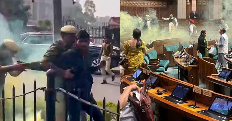 സ്‌പ്രേ പുറത്തെടുത്തതോടെ പുറത്തേക്കോടി ചിലർ; കീഴ്‌പെടുത്തിയത് കോൺഗ്രസ് എംപി; അക്രമികൾക്ക് പാസ് നൽകിയത് ബിജെപി എംപി