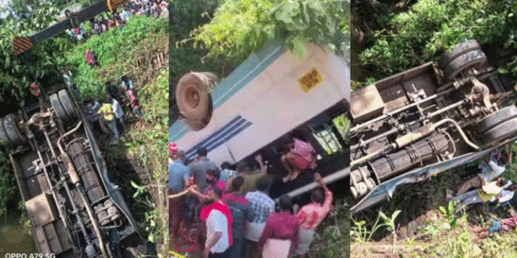 കോഴിക്കോട് വന്‍ അപകടം, കെഎസ്ആര്‍ടിസി ബസ് നിയന്ത്രണം വിട്ട് പുഴയിലേക്ക് മറിഞ്ഞു, നിരവധി പേര്‍ക്ക് പരിക്ക്