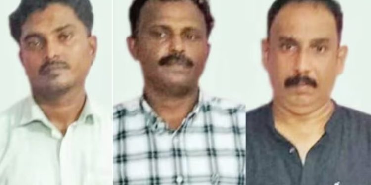 കൺമുന്നിൽ  പുഴയിൽ ഒഴുക്കിൽപ്പെട്ട സുഹൃത്തിനെ രക്ഷിച്ചില്ല, വിവരം മറച്ചുവച്ചു, മൂന്നുപേർ അറസ്റ്റിൽ