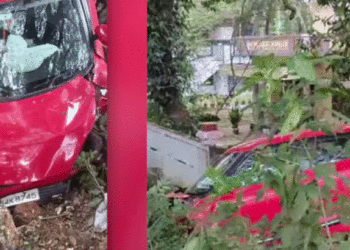 പാലക്കാട് കാര് മതിലില് ഇടിച്ച് അപകടം; രണ്ട് സ്ത്രീകള് മരിച്ചു